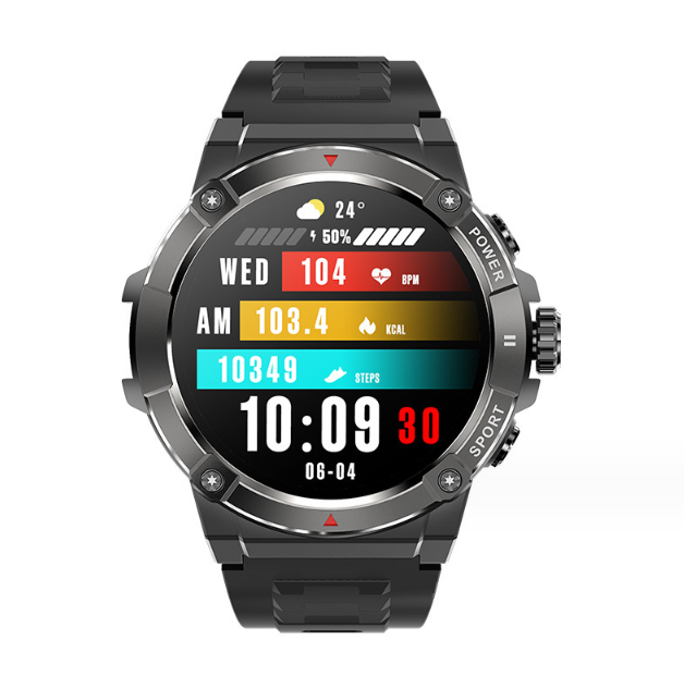 Smartwatch EVO X - GPS Integrado SINC. STRAVA